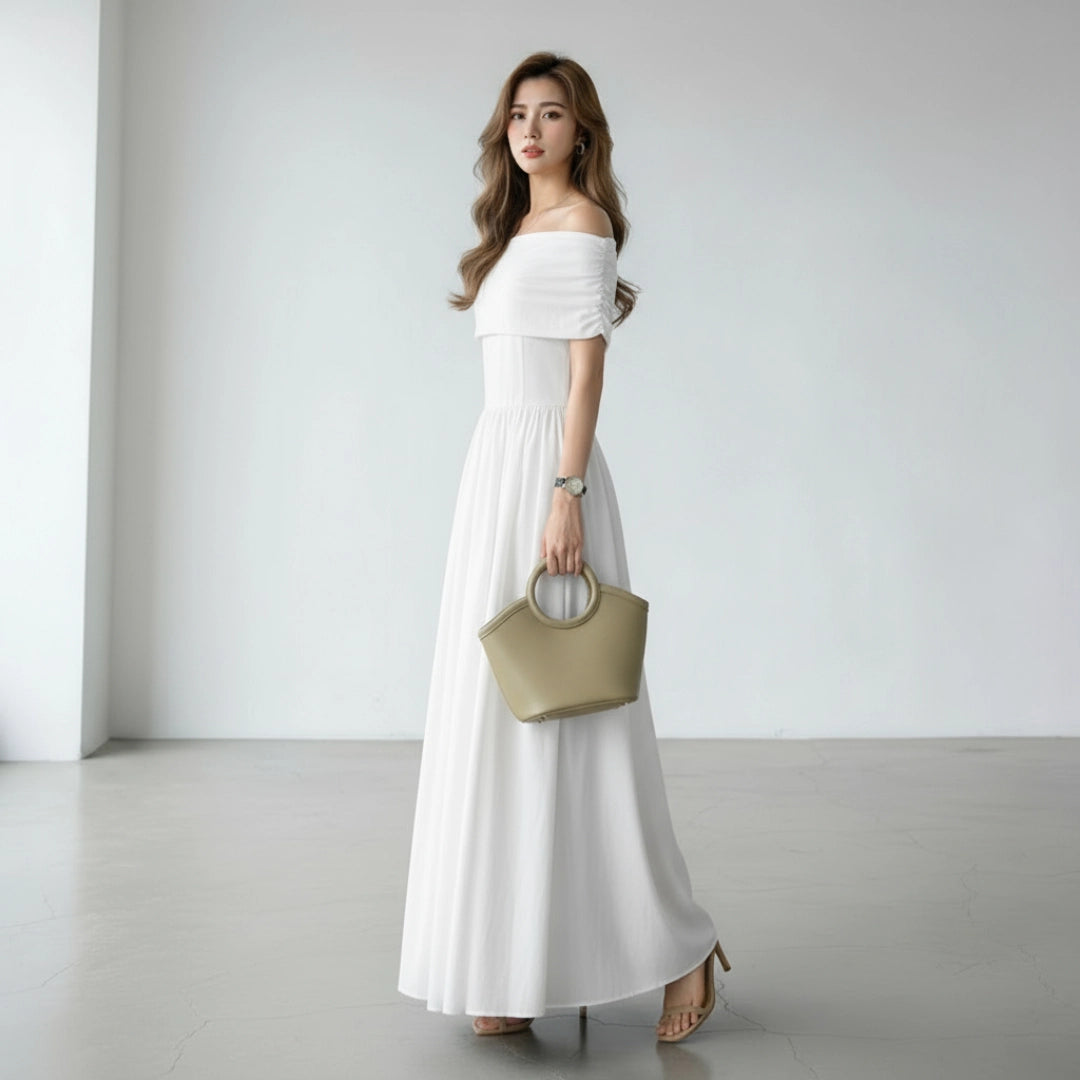 Off-Shoulder Jumpsuit