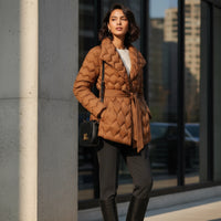 Eva Belted Puff Jacket