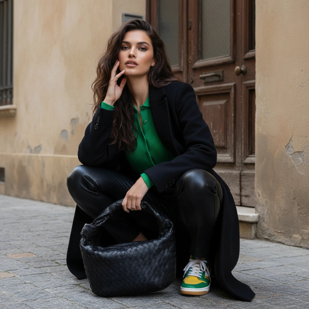 Gevlochten tas Élora