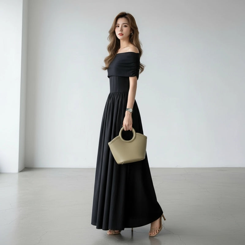 Off-Shoulder Jumpsuit